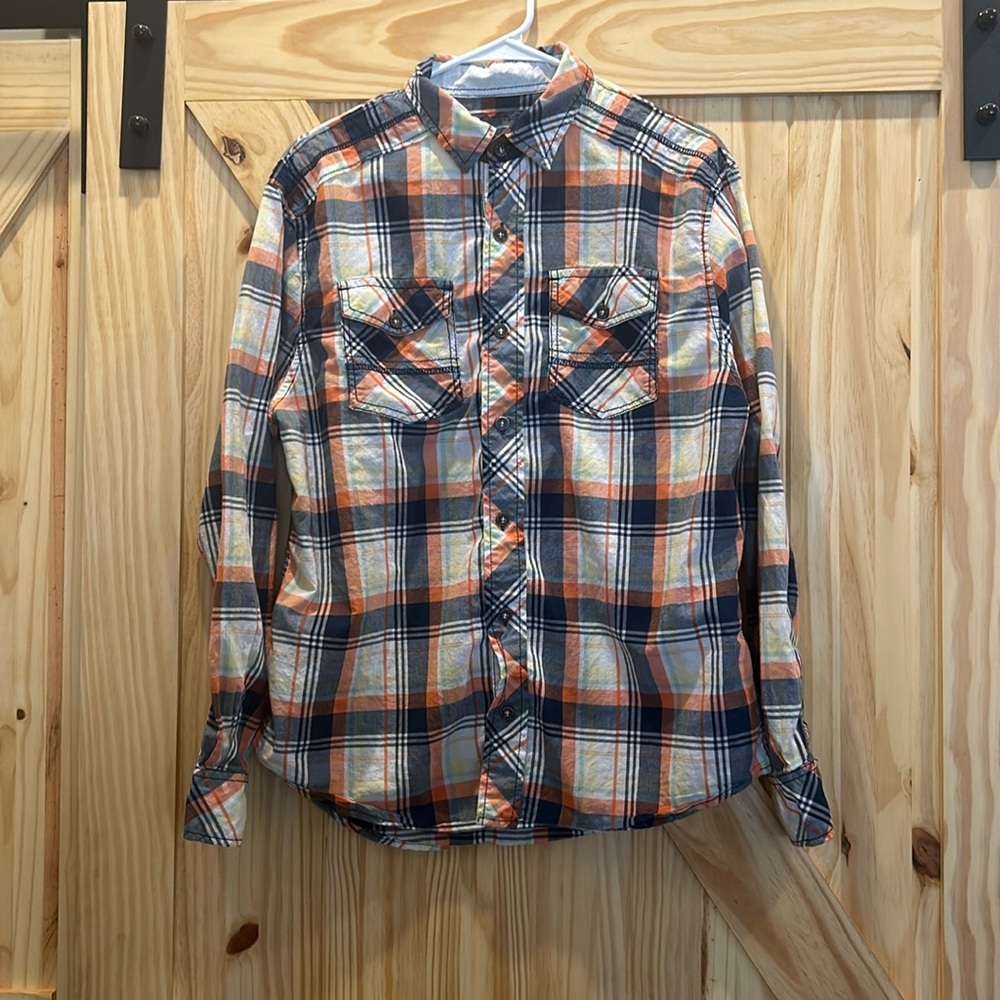 BKE men’s plaid shirt. Relaxed fit, Medium
